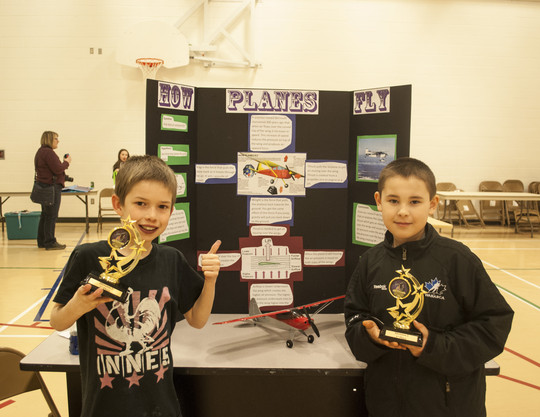 Alex Dunham (left) and Daylin Sinclair (right) "How to Fly" Division 2 Winners 2014